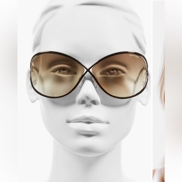 TOM FORD
Miranda 68mm
Open Temple
Oversize Metal
Sunglasses

0102 - Picture 1 of 5